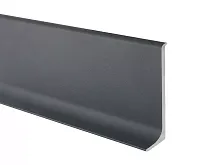 Плинтус Алюминиевый Черный 78,5 мм - Интернет магазин «Полы в Доме»