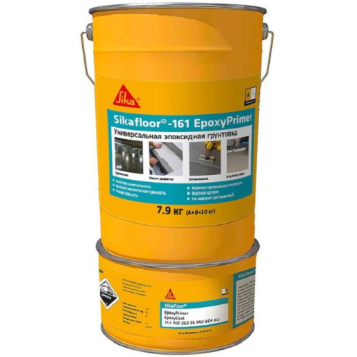 Грунт Sika Primer 161 (10 кг) двухкомпонентный эпоксидный