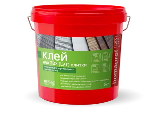 Клей Homakoll 850 STP ( 5 кг ) силановый для виниловых полов