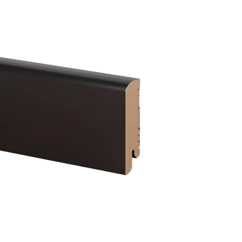 Плинтус МДФ K-02 Глубокий Черный